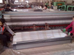 La hoja de acero/el material para techos acanalados galvanizados cubre precios en Ghana