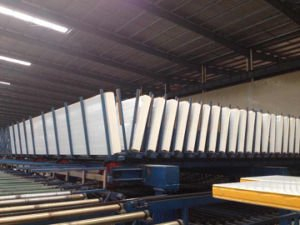 Placa de emparedado de las lanas de EPS/PU/Mineral/placa de pared/placa de azotea incombustible