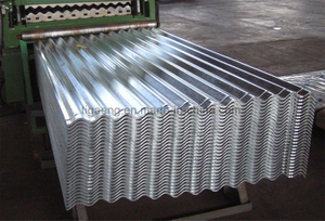 Corrugated Zinc Coated Metal Plate Galvanized Steel Sheet for Roof and Wall