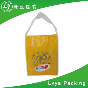 With lamination outside or inside Hot sale foldable New style eco friendly non woven shoulder bag