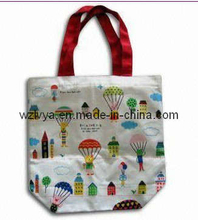 PP Woven Gift Bag with Green Printing (LYG03)