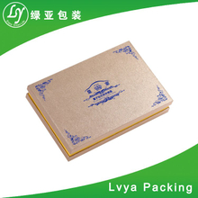 Recycle New style Custom Printing Eco friendly gift packing box