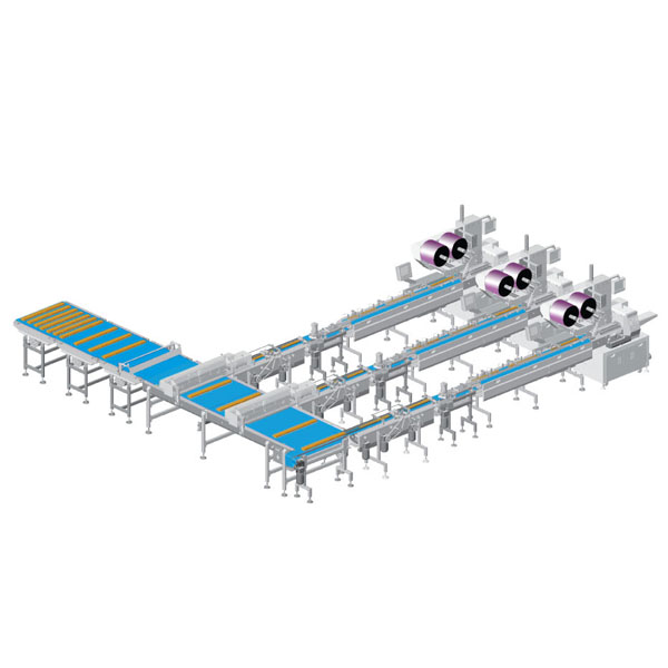 Automatic Flow wrapping Line