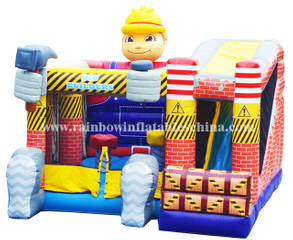RB3009（7x5.5m）Inflatables Workers Cartoon Bouncer Castle