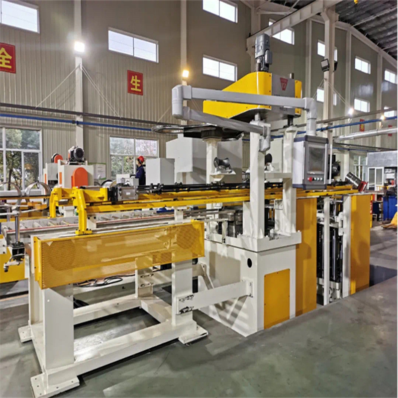 Vertical Steel Drum Forming Machine Automatic Flanging & Expanding & Seaming Machine