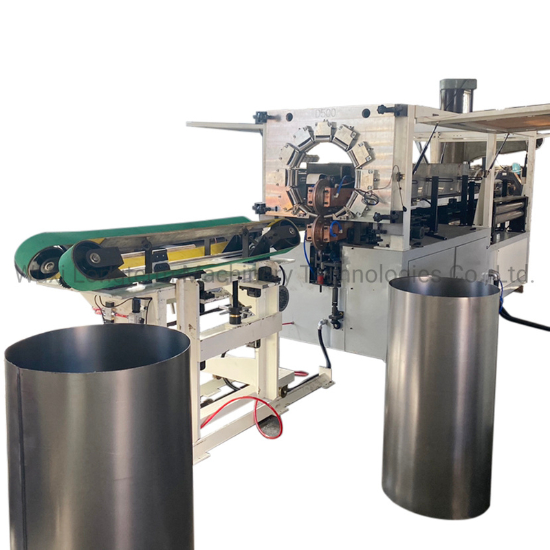 2000 Daily Capacity Standard Drum Horizontal Welding Machine