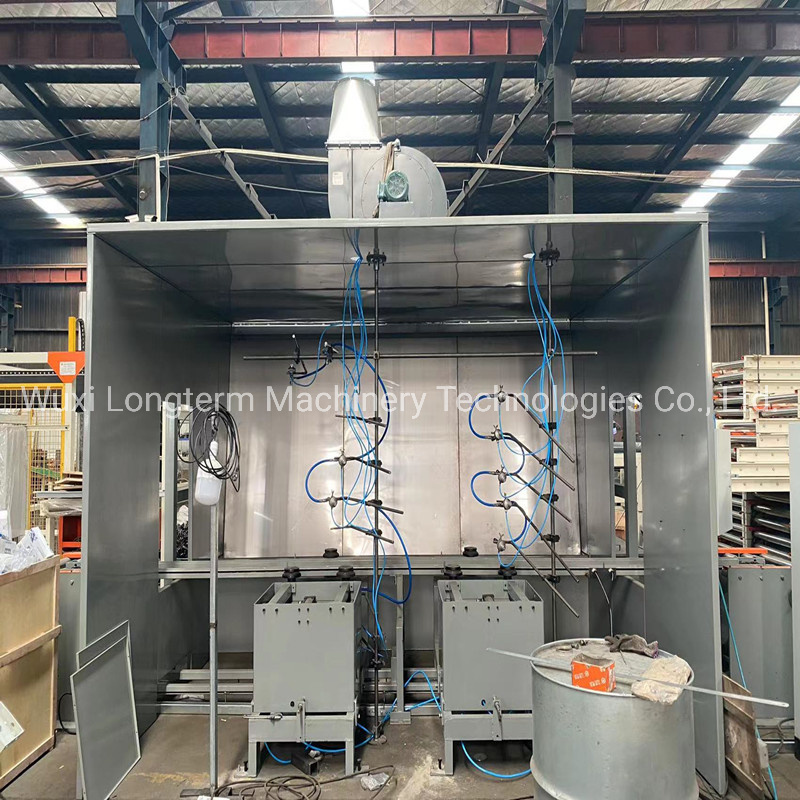 Closed Top Barrels Painting Machine Painting Booth/Spraying Booth for Steel Metal Drums