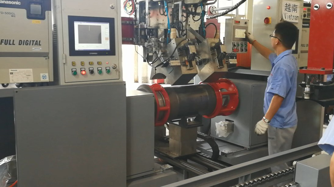 20kg LPG Cylinder Automatic MIG Circumferential Welding Machine