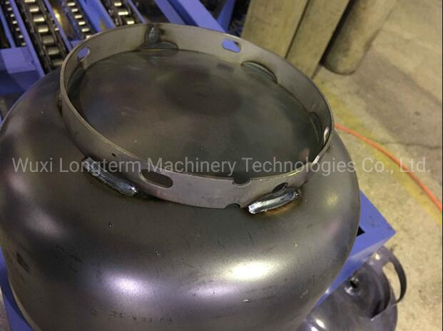 Automatic LPG Gas Cylinder Bottom Base Foot Ring Making Production Line Manufacture Price