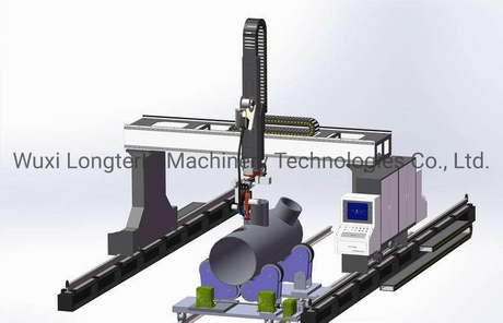 Pressure Vessel Column and Boom Welding Manipulator Machine