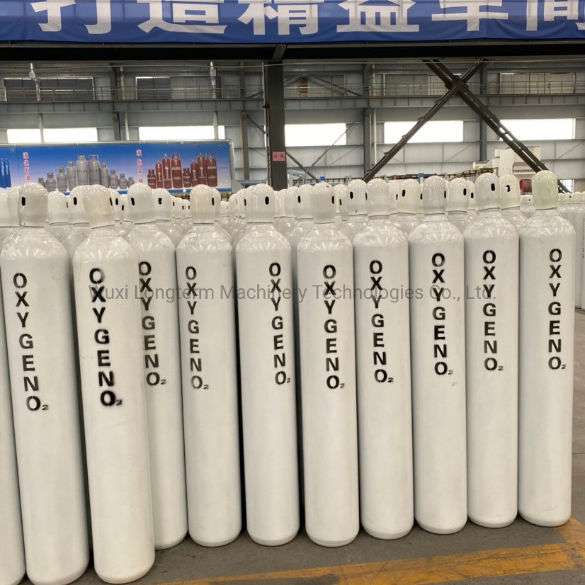 Oxygen Cylinder 5L 10L 15L 20L 40L 50L Steel Seamless Medical Gas Cylinders N2o CO2 Gas Cylinder Price~