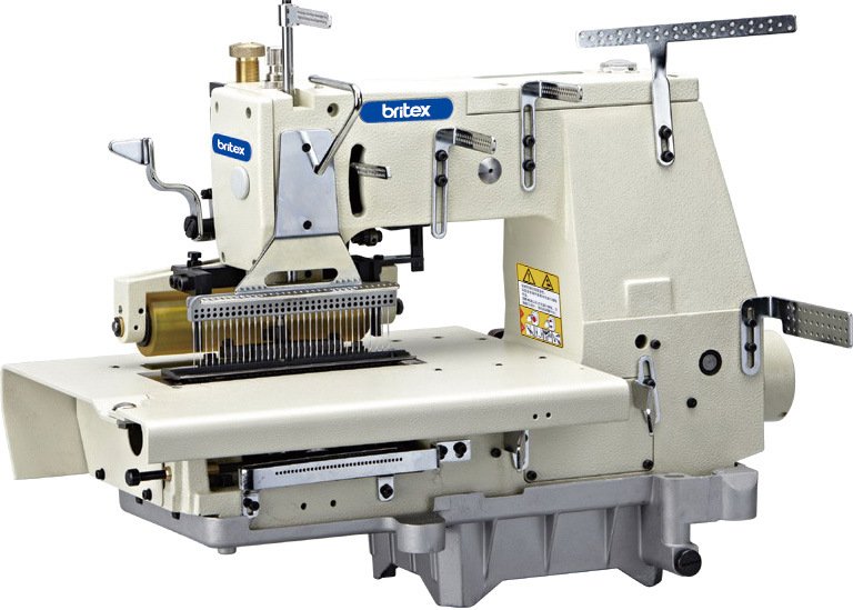 Br-1433p 33- Needle Flat Bed Double Chain Stitch Sewing Machine
