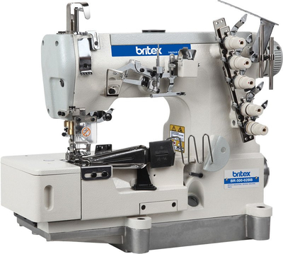 Br-500-02bb High Speed Flat Bed Interlock with Tape Binding (edge rolling)