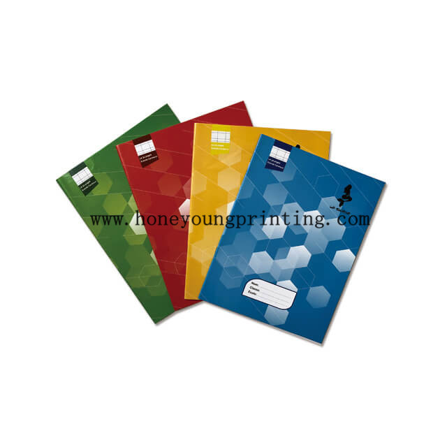 Cahier 17x22 Double Ligne 32 Pages Agrafé Couleurs Assorties 