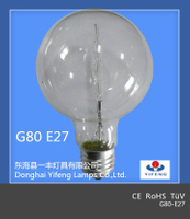 Eco Energy Saning G80 Halogen Bulb with CE / RoHS /TUV /GOST Approved