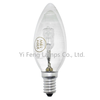 Eco Tw35 53W Energy Saving Halogen Bulbs, Twisted Candle