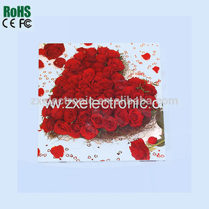 Wordings Wedding Invitation Card With Sound Playing