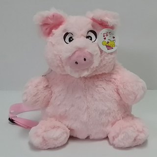 Plush Soft Toy Cartoon Pig Backpack for Kids