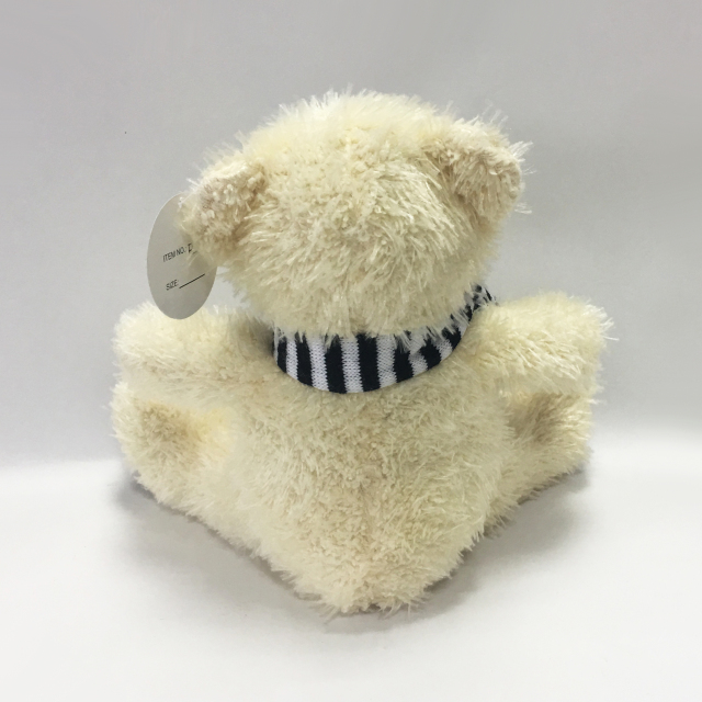 Promotional Custom Beige Color Plush Soft Polar Bear Toys