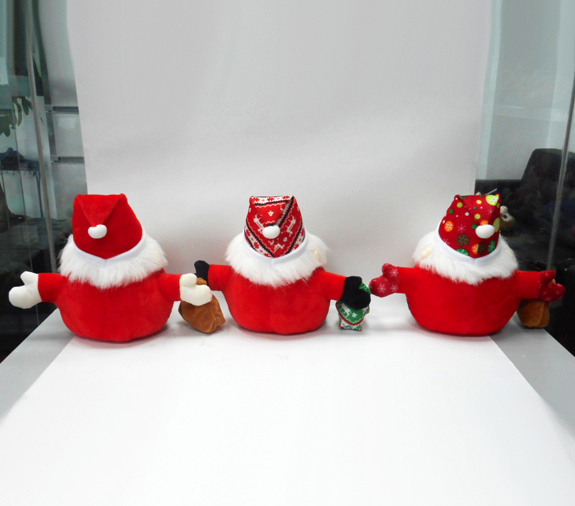 Lovely Soft Material Cartoon Santa Claus Stuffed Plush Toy