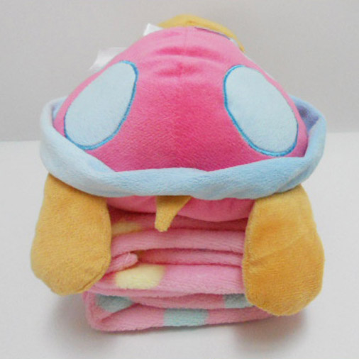 Stuffed Soft Plush Pink Tortoise Toy Baby Blanket
