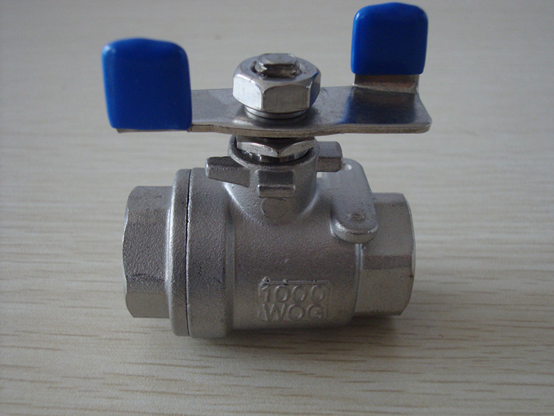 Ball Valve with Butterfly Handle (YZF-15)