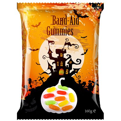 Halloween Band-Aid Gummy