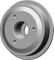 Brake drum for PEUGOET