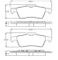 Brake pad for RENAULT