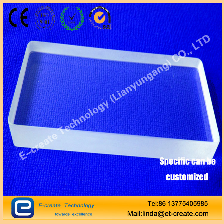 china supplier high light transmittance 92- 99.5% circular transparent uv quartz glass plate, quartz glass sheet