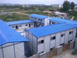 Maison portative &eacute;conomique/Chambre pr&eacute;fabriqu&eacute;e export&eacute;e vers Philippines