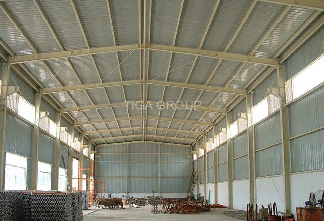 Customized Prefabricated Industrial Shed Steel Structure Designs for Godown