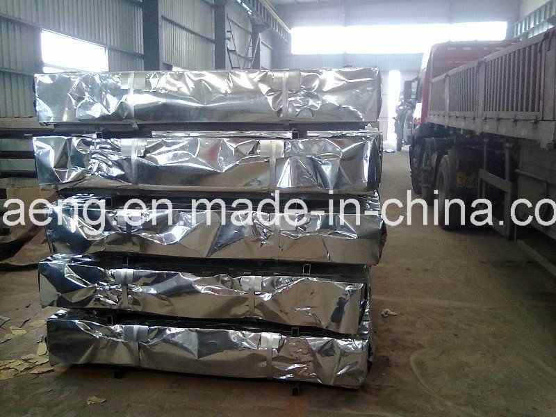 SGCC Spangle Galvanized Corrugated Metal Roofing Sheet Price Per Sheet