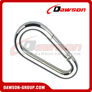 Huevo en forma de gancho de presión DIN5299B con zinc plateado