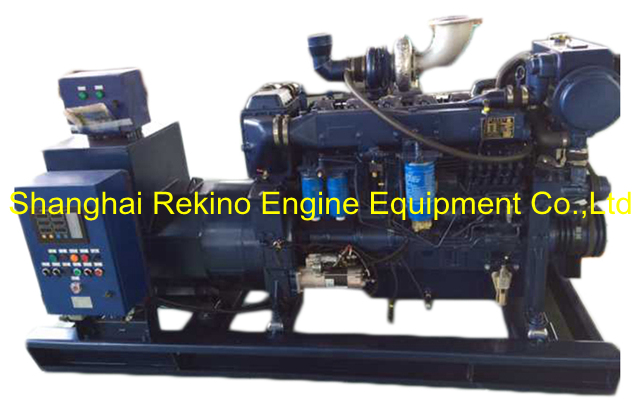 200KW 250KVA 50HZ Weichai marine diesel generator genset set (CCFJ200JW / WP10CD264E200)