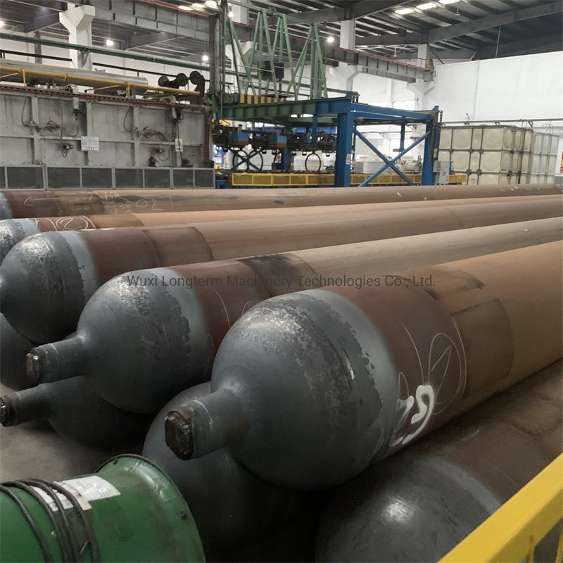 Gas Equipment Pressure Vessels 250bar Storage Tank CNG Steel Jumbo Cylinders