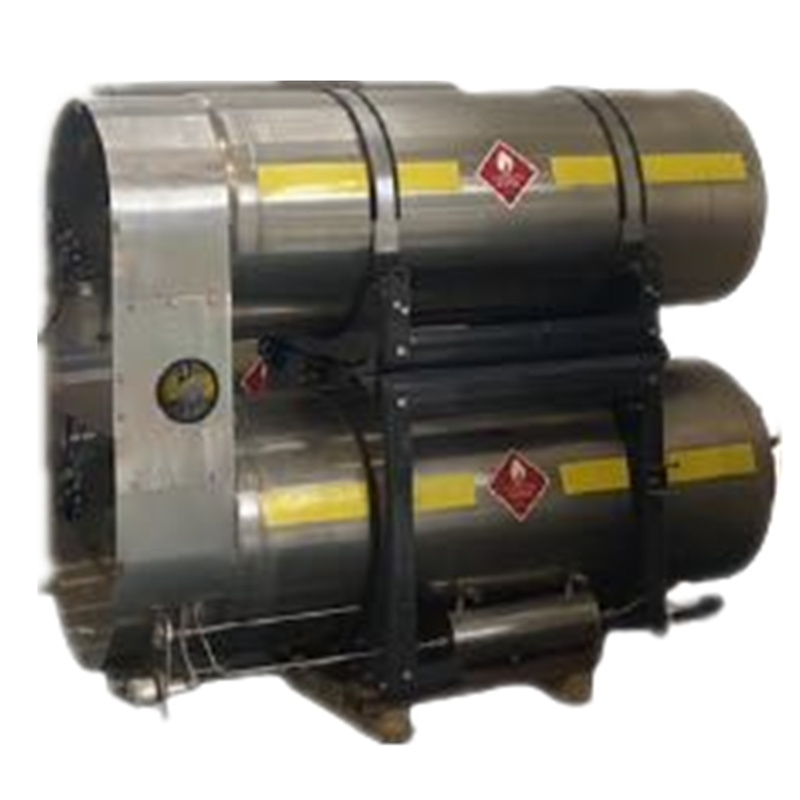 China LNG Vehicle Fuel Tanks for Trucks LNG Vehicle Cylinder