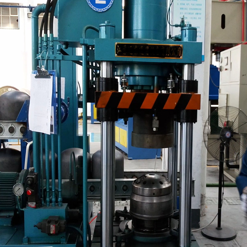 Semi-Automatic LPG Cylinder Hole Punching Machine with Arms