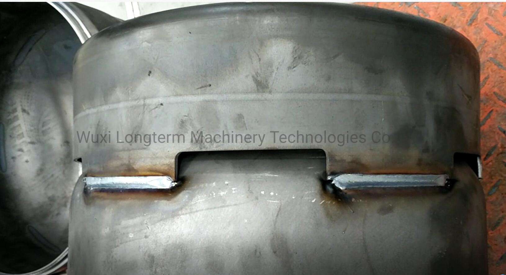 Semi-Auto/Manually LPG Gas Cylinder Bottom Base/Footring Welding Machine~