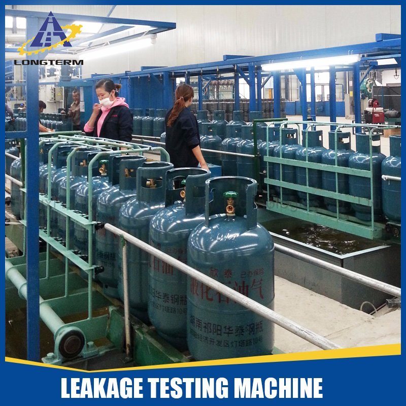 LPG Gas Cylinder Leakage Testing Machine in LPG Cylinder Production Line