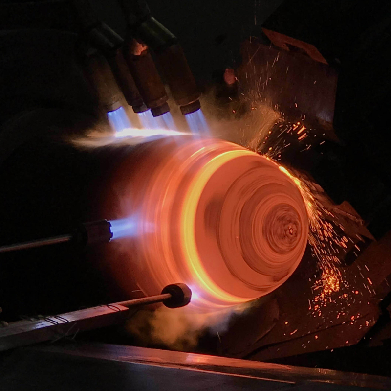 High Pressure Cylinder Metal Spinning Machinery