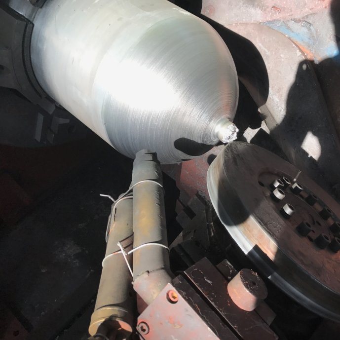 Thg622 Plate Type CNG Storage Tank Hot Spinning Machine