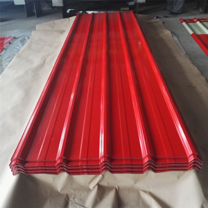 High Quality Ral3009 Color Coated Prepainted Trapezoidal Roofing