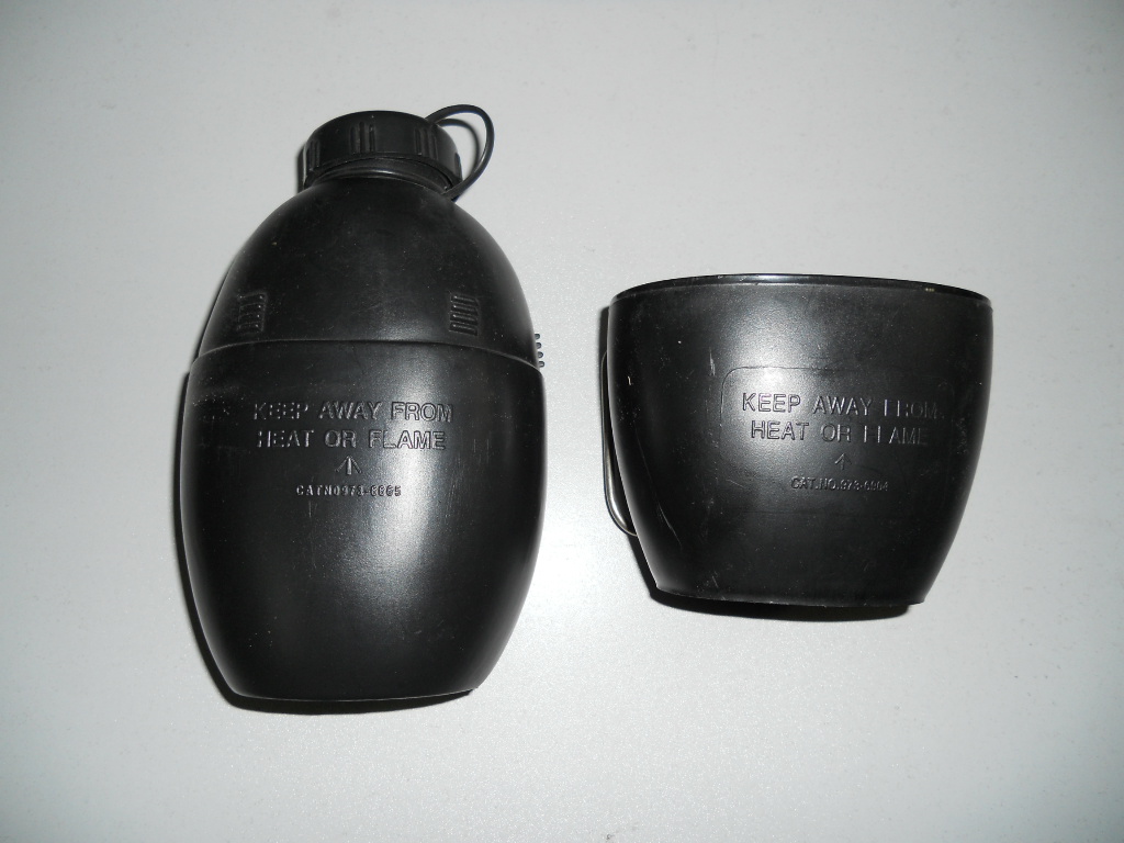 Military Us Water Bottle with High Quality HDPE