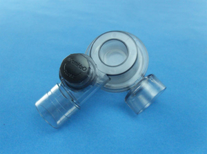 Non-rebreathing valve with peep-valve diverter