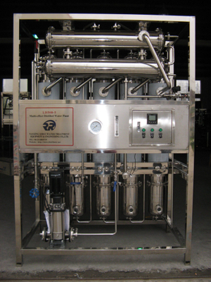 Multiple Effect Steam Heated Water Distiller