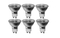 Best Sellertriangle Bulbs 50 Watt, GU10 Base, 120 Volt, MR16 with UV Glass Cover, Halogen Flood Light Bulb, Q50MR16/FL/GU10