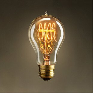 A19 Antique Retro Vintage E27 40W 60W 220V Edison Light Bulb