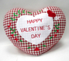 Plush Stuffed Heart Shape Valentine Cushion Soft Cushion Toy