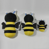 New Plush Bee Sound Chew Squeaker Dog Toy